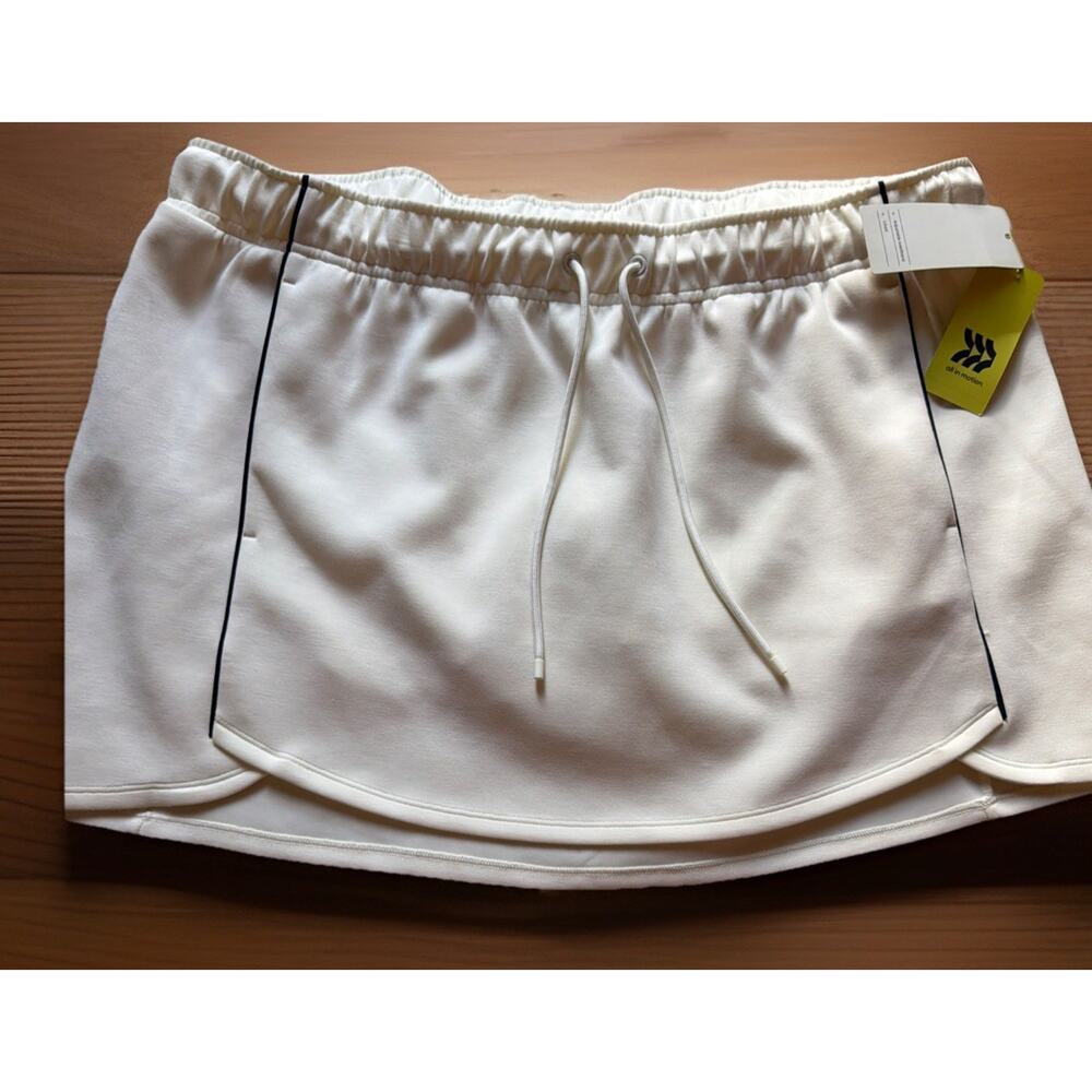 All In Motion Skort Sandwash Cream Elastic Waist Short Skirt Women’s XXL